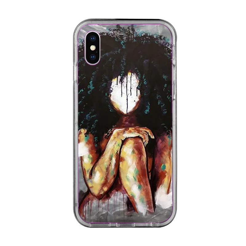 2Bunz Melanin Poppin Aba чехол для телефона iphoneXS XR 8 8Plus XS Max 7 7Plus 6S 6splus 5S SE Plus | Мобильные