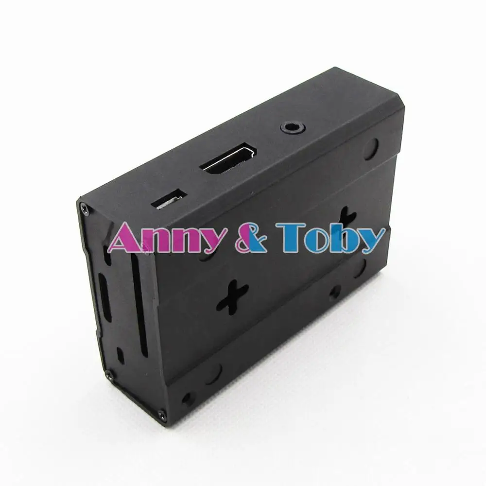 Черный алюминиевый чехол B61 металлический для Raspberry PI 3 B Модель 2 корпус корпус|case