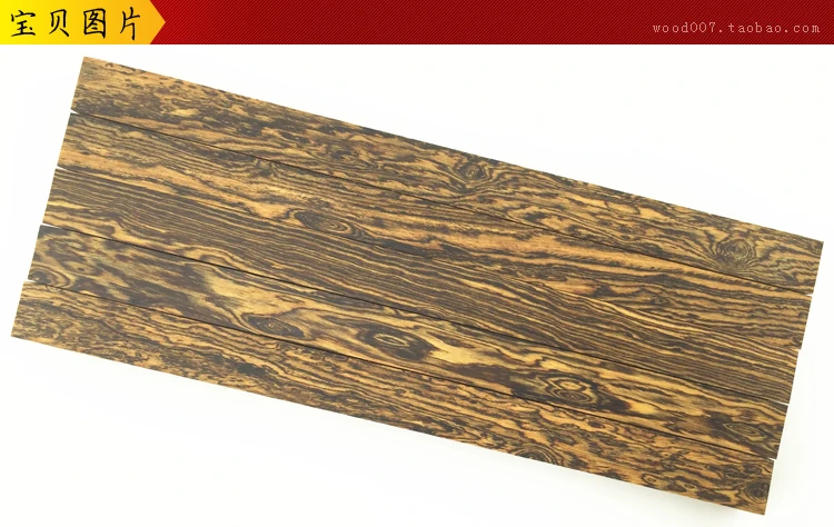 Ручка для ножей мексиканский Bocote 120x40x40 мм с толстым хвостовиком пилы материал