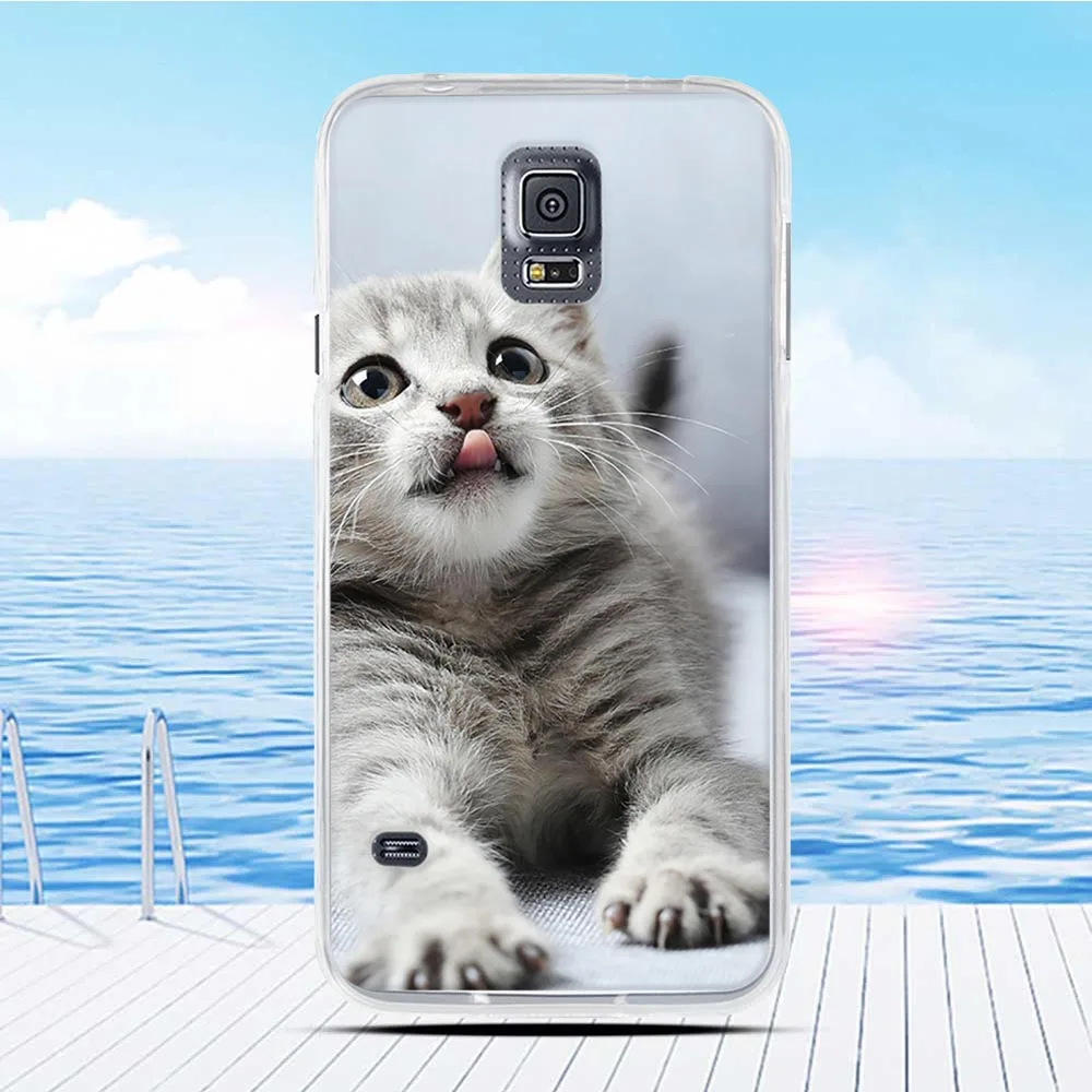 For Samsung Galaxy S5 Silicone Case TPU SV I9600 Coque Phone Protector 3D Back Printing |