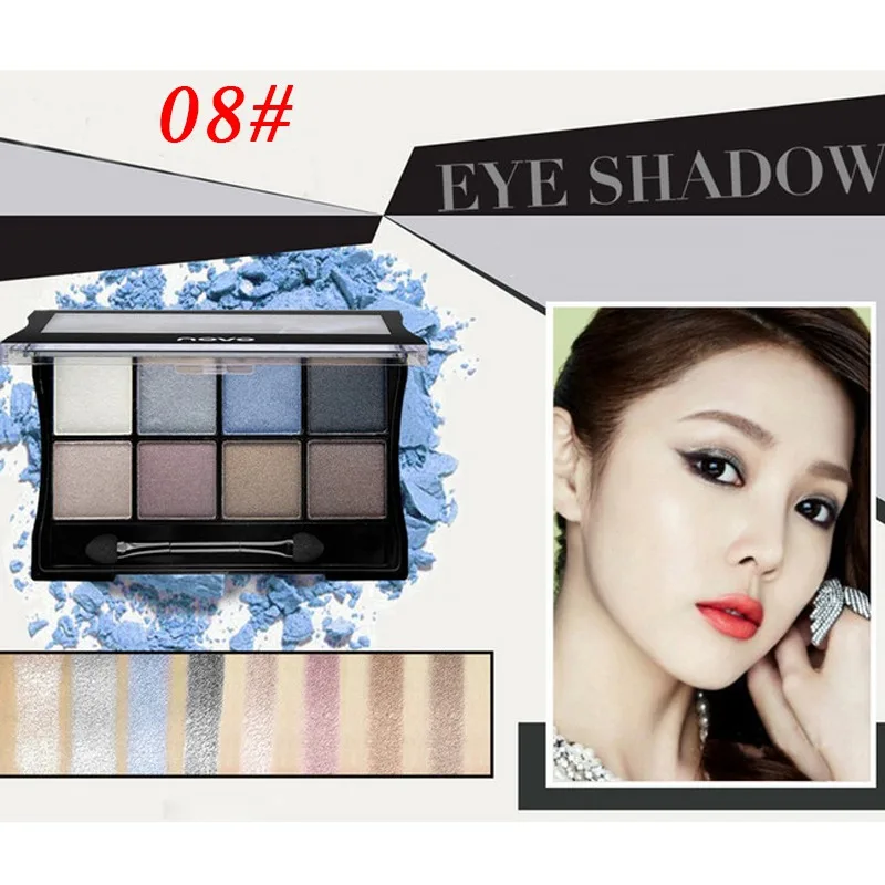 2018 макияжа тени палитры Косметический с кисти для Голый Основы блеск матовая