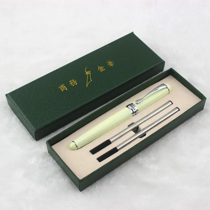 Новые черные чернила для ручки Jinhao 750 из нержавеющей стали шариковые с
