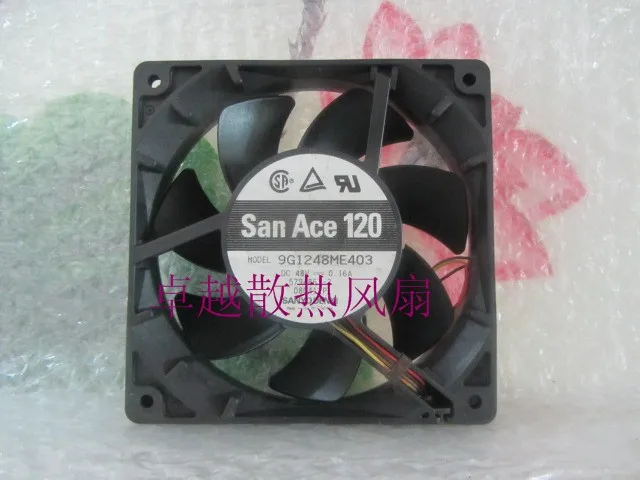 

Sanyo cooling fan12025 48v 0.16a dual ball line fancooling fan