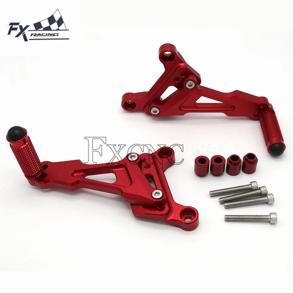 Алюминиевая передняя ножная прищепка для мотоцикла с ЧПУ педали ног Rearset SOCO TC TS LITE