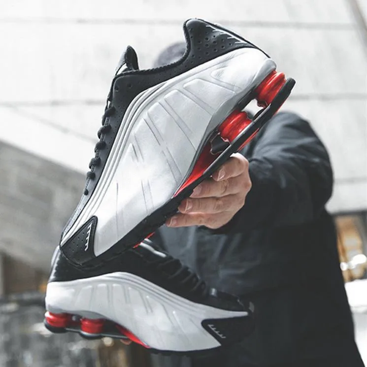 Новинка; Мужская обувь; Zapatillas Deportiva Hombre chaussure r4; кроссовки для бега; цвет синий, серый; тройные кроссовки; кроссовки для ношения на улице