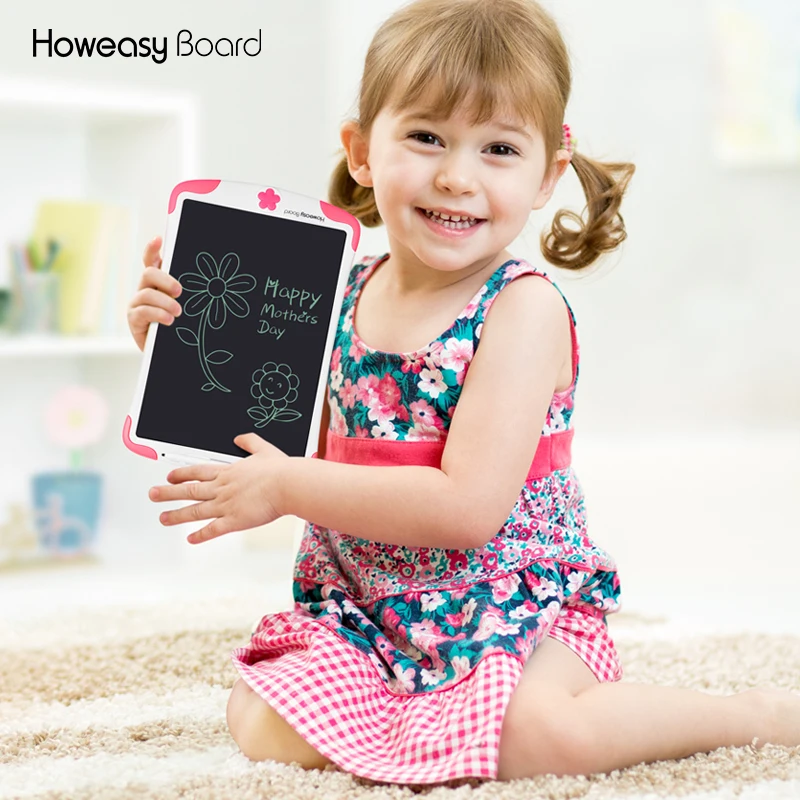 10 дюймов Howeasy доска дети lcd электронный чертежный блокнот для письма планшет электронная запись