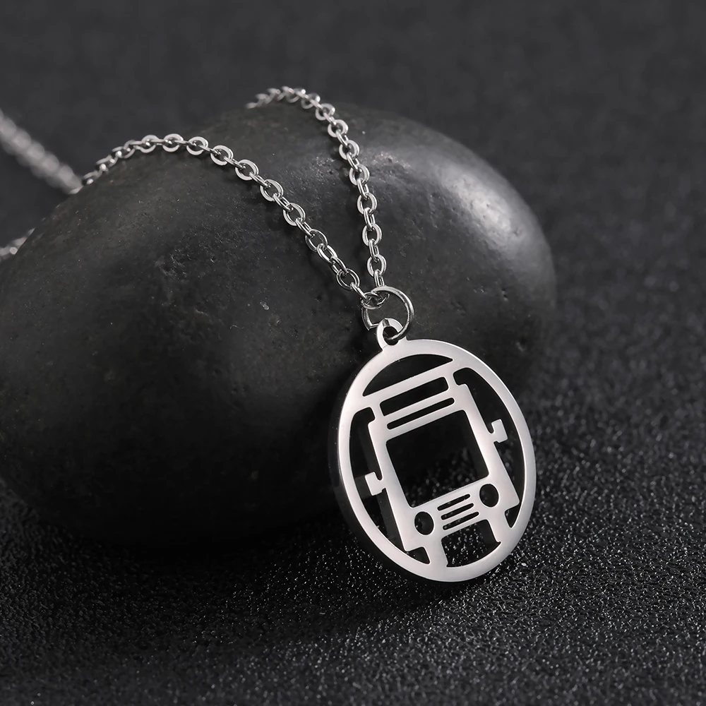 Модное женское ожерелье моя форма из нержавеющей стали с круглой камерой кулон