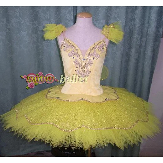 Женская балетная пачка розового и золотого цвета классическая пачка|ballet tutu