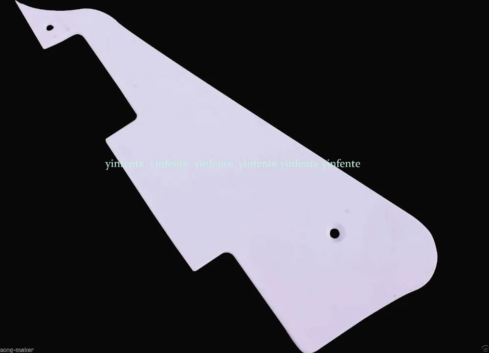 

White Scratchplate For LP guitar ETC made of pvc D27