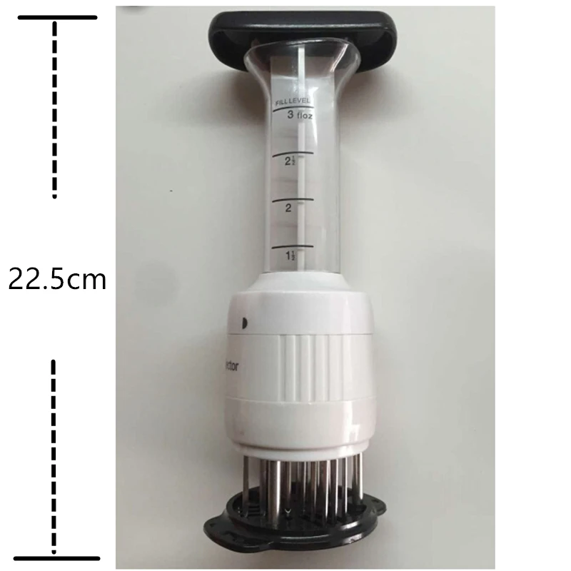 Injection Type Needles Meat Tenderizer Professional Handmade Injectors to inject fresh meat Kitchen tools | Дом и сад