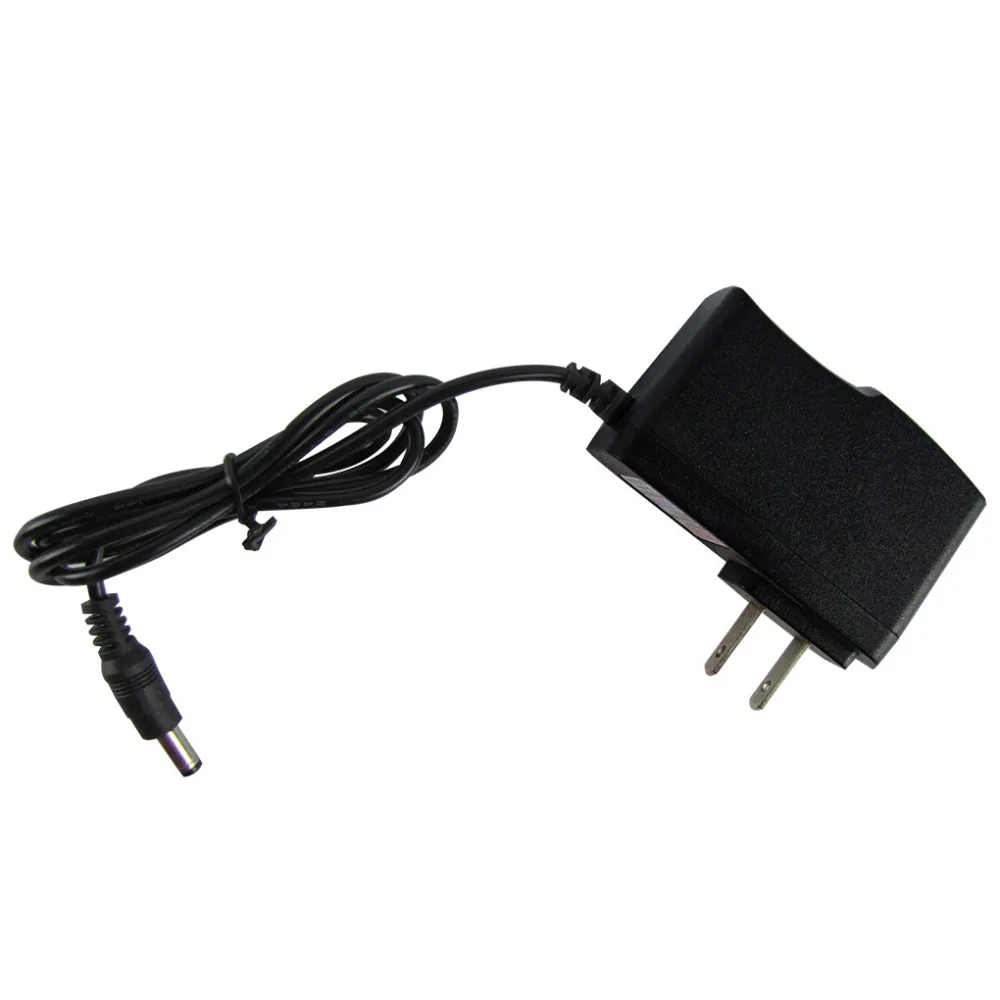 Адаптер питания FLEOR 9V 1A AC/DC американские вилки с отрицательным наконечником для