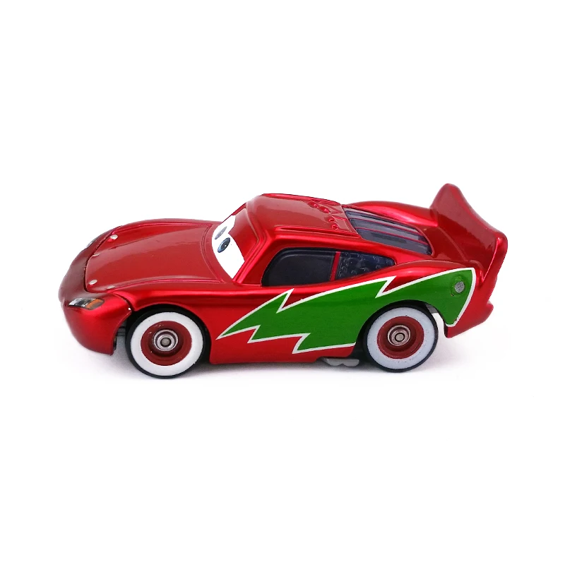 Disney Pixar Cars праздничный McQueen металлический литой под давлением игрушечный