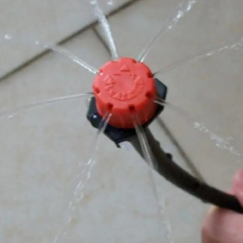 Распылительные головки 50 шт./лот PP садовый капельница ирригационный излучатель