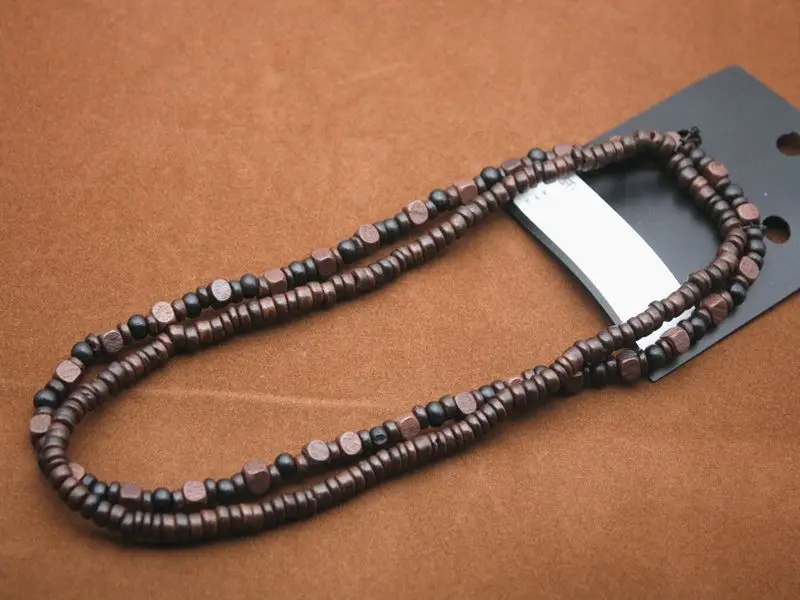 2 слоя природа дерево из бисера ручной работы строка Длинные Колье цепи для Для