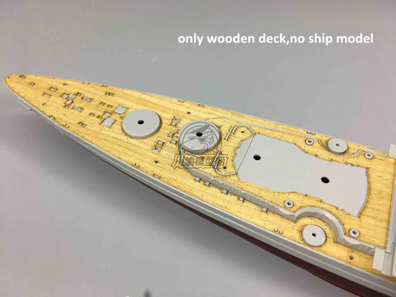 Деревянная колода в масштабе 1/700 для немецкого Battleship Tirpitz Trumpeter 05712 модель 1944 наборы|Наборы сборки моделей| |