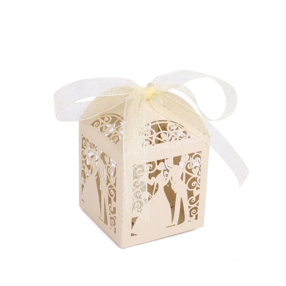 50 шт. коробка для конфет банка упаковка свадебные сувениры и подарки товары