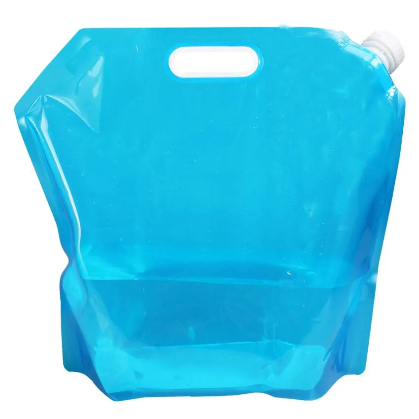 5L 10L Flexible Collapsible Foldable Reusable Water Bottle Bag Hand Lifting Camping Hiking Outdoor Survival | Дом и сад