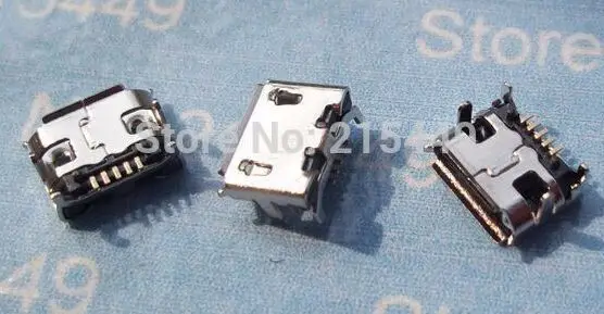 50 шт. Micro usb гнездовой разъем порт для зарядки 6 расстояние ремонта мобильного