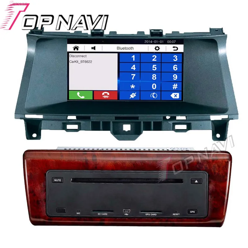 Автомобильный DVD плеер wanобычно 8 дюймов с GPS для Honda Accord 08 автомобильное радио