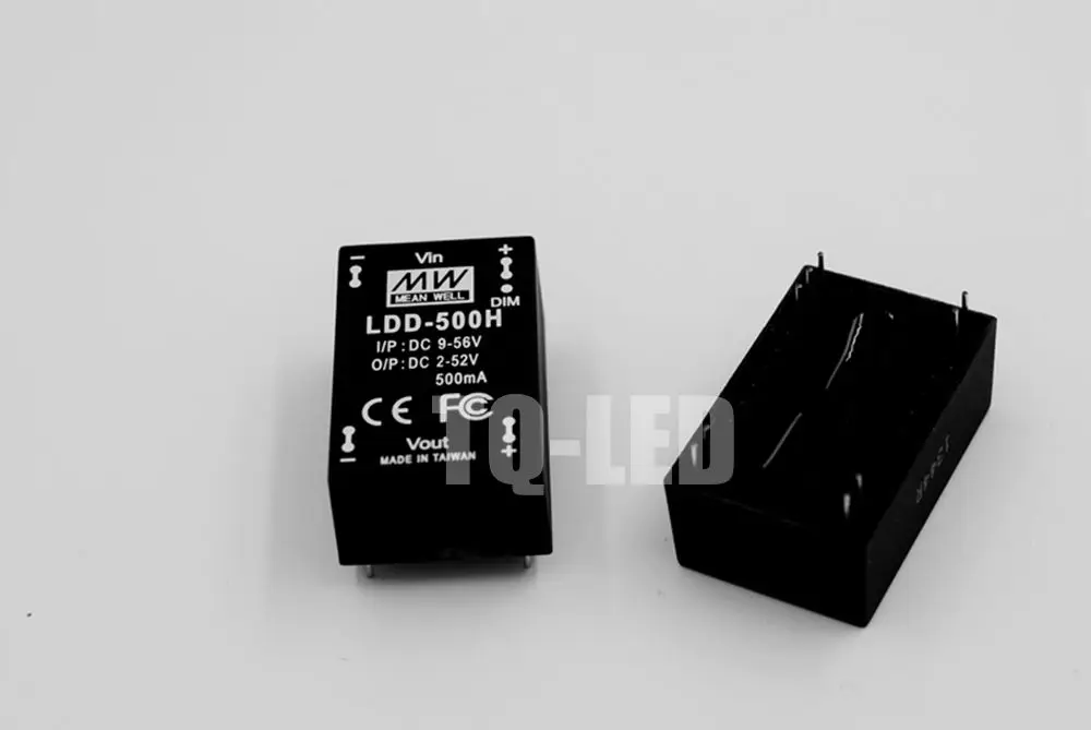 10piece/lot Meanwell Ldd-500h Led Driver DC9-56V to DC2-52V 500mA