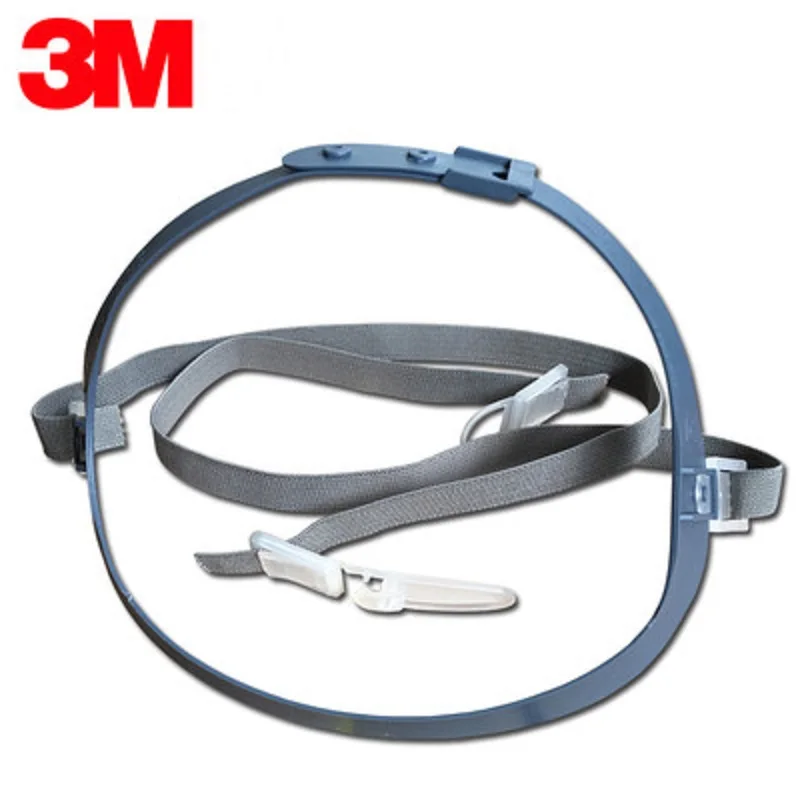3M 7581 повязка на голову подходит для маски 7502/7501/7503 аксессуары противопылевые маски регулируемое ношение спандекса тканая эластичная резинка
