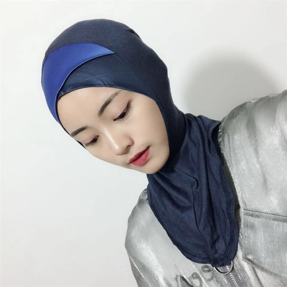 Модальный Исламская Хиджаб мусульманин крест лоб Внутренняя Платки полное