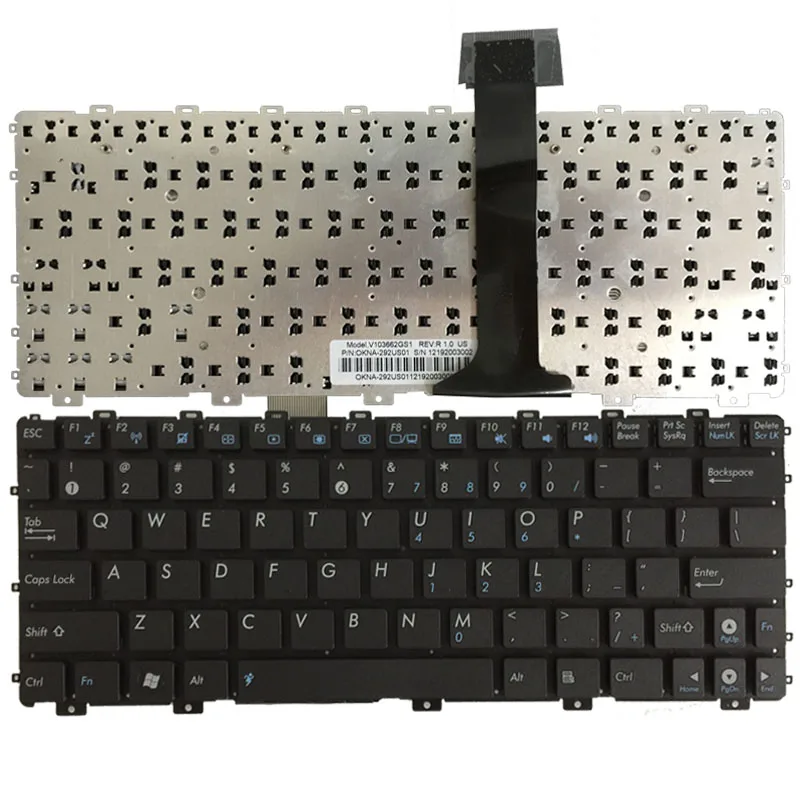 

US laptop keyboard For Asus Eee PC EPC 1015 1015B 1015PN 1015PW 1015T 1011px 1015BX 1015CX 1015PX 1025 1025C TF101 1025CE