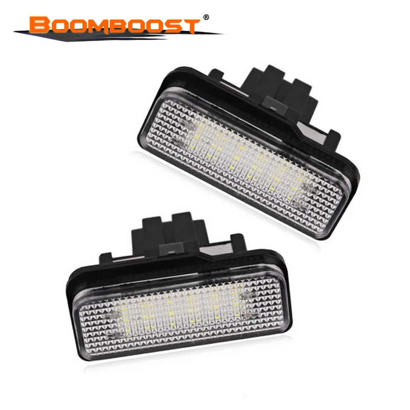 2 шт. без ошибок светодиодный светильник 12В 18SMD номерного знака для вагона/Benz W219
