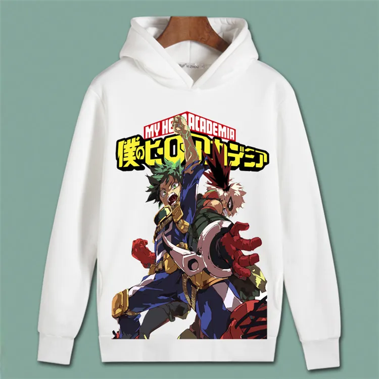 Мой герой академический Косплей Todoroki Shoto пуловер свитшоты Boku no Hero academic Izuku Midoriya