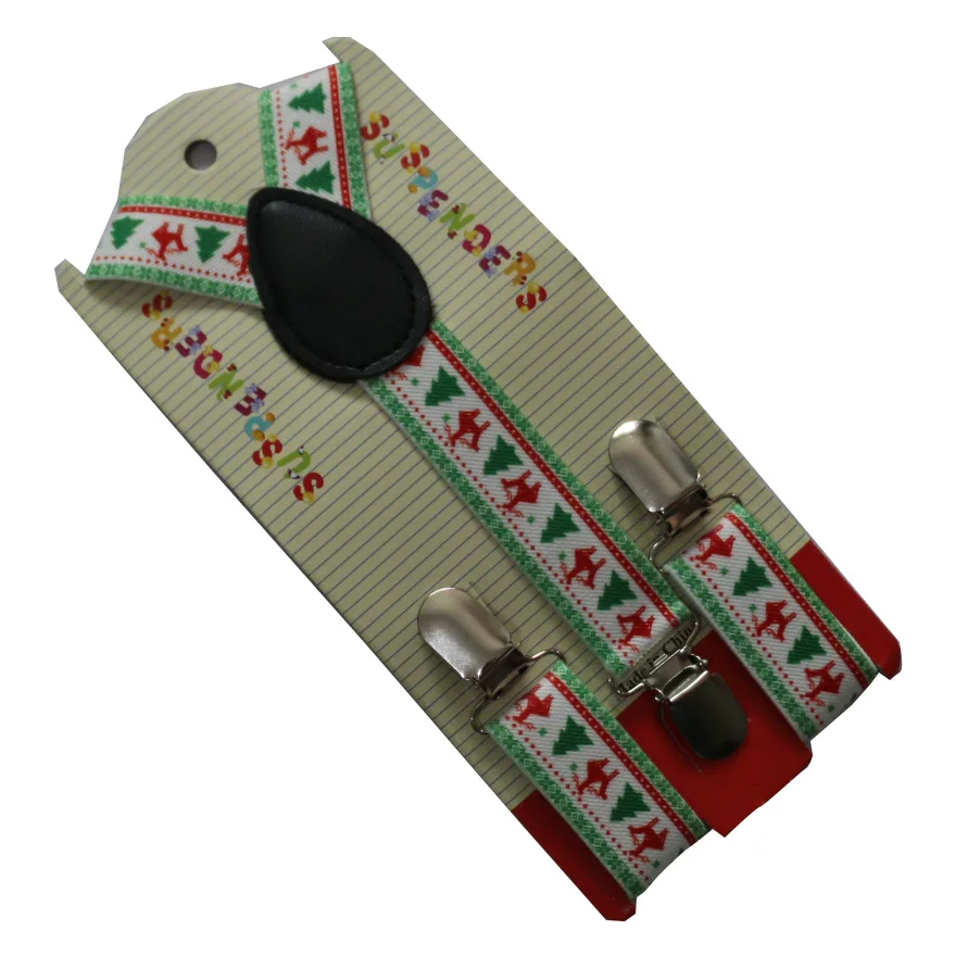 HUOBAO 2019 новые милые детские подтяжки для малышей с регулируемым оленем снежинками