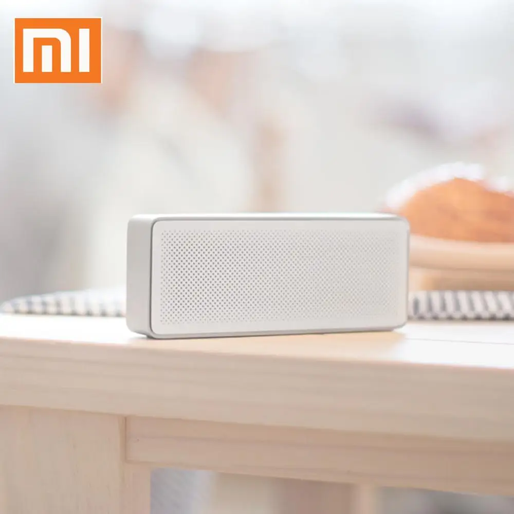 Xiaomi Mi Bluetooth динамик квадратная коробка 2 стерео портативный Bluetooth 4,2 HD Высокое разрешение звук качество воспроизведения музыки