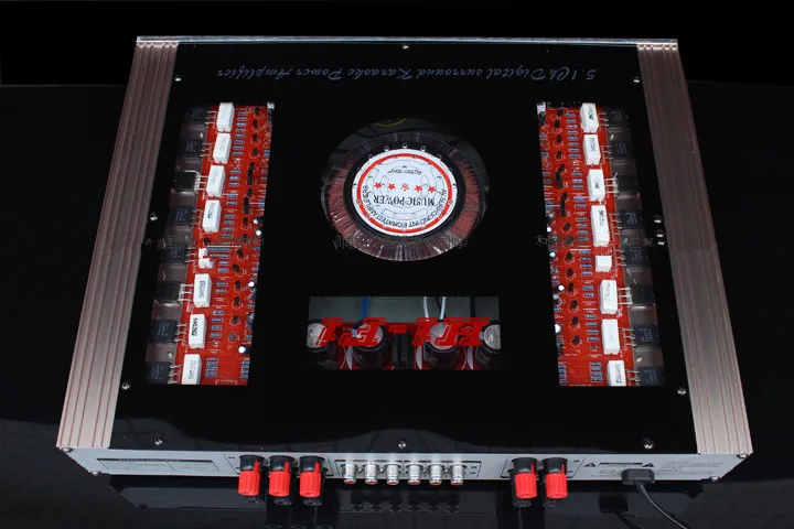P 818U 400W HIFI 5 1 канальный домашний аудиоусилитель Kara OK профессиональный усилитель с