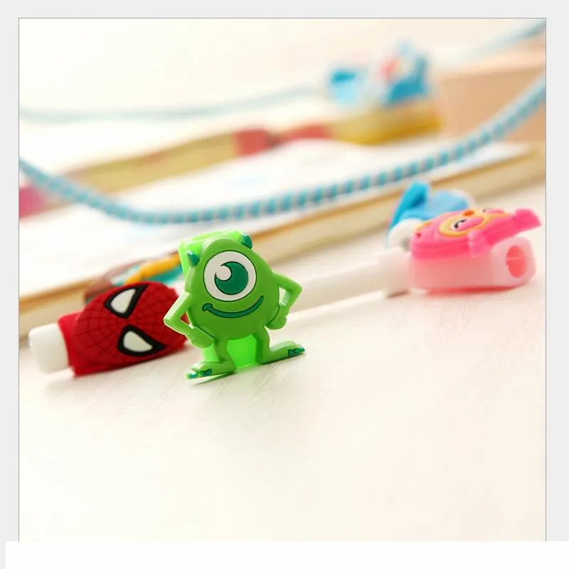 Silicone Digital Cable Protector Cord Protecotor Protective sleeves USB cable winder cover for iphone Samsung Headphone Cord