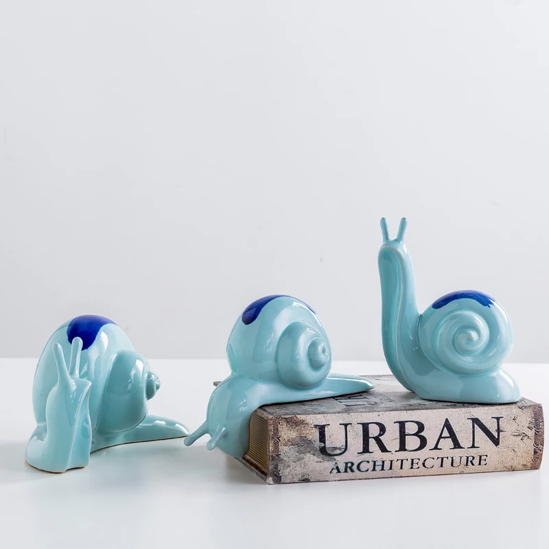 Керамика Улитка мебель современный минималистский украшения дома творческая