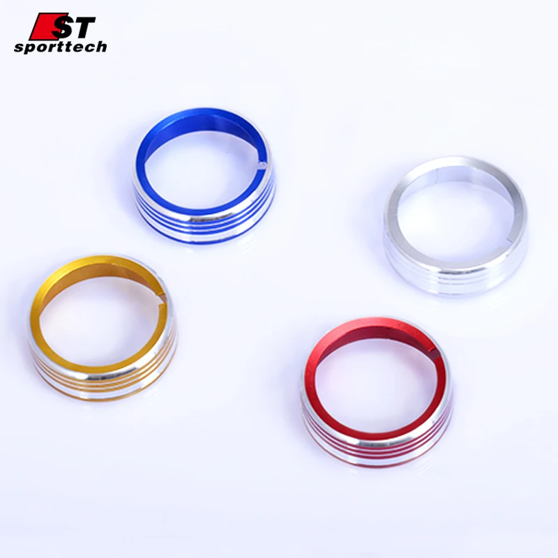

Car Styling For Nissan Qashqai Air Conditioner Button Cover Ring &CD Sound Music Speaker Button Stickers For Nissan Qashqai 2019