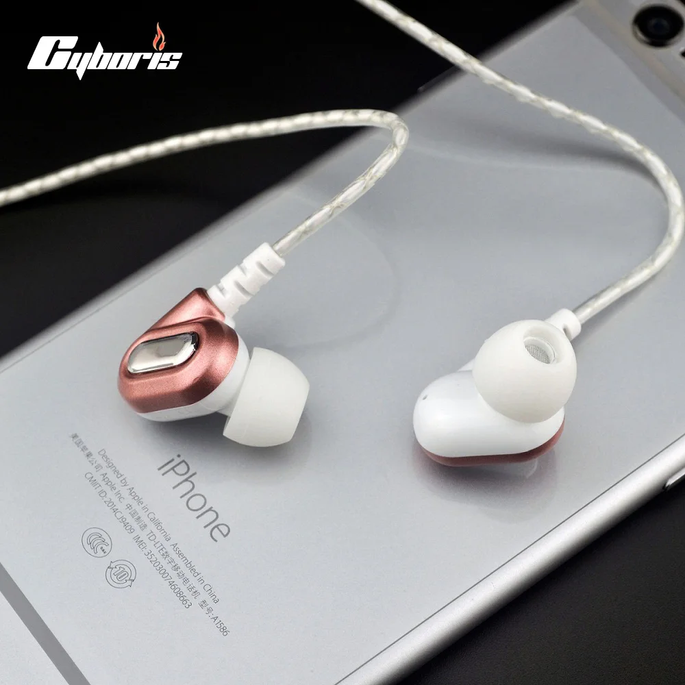 Наушники-вкладыши с микрофоном 3 5 мм для Android/iOS/MP3/ПК | Электроника