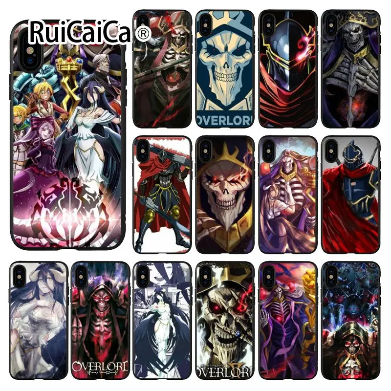 Ruicaica персонаж аниме Overlord DIY Окрашенные аксессуары для телефонов Чехол Apple iPhone 8 7 6