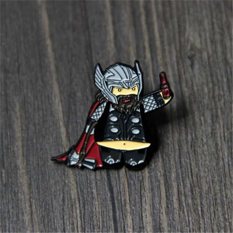 Marvel фильм Тор периферийная Брошь Косплей Реквизит аксессуары Аниме Мультфильм