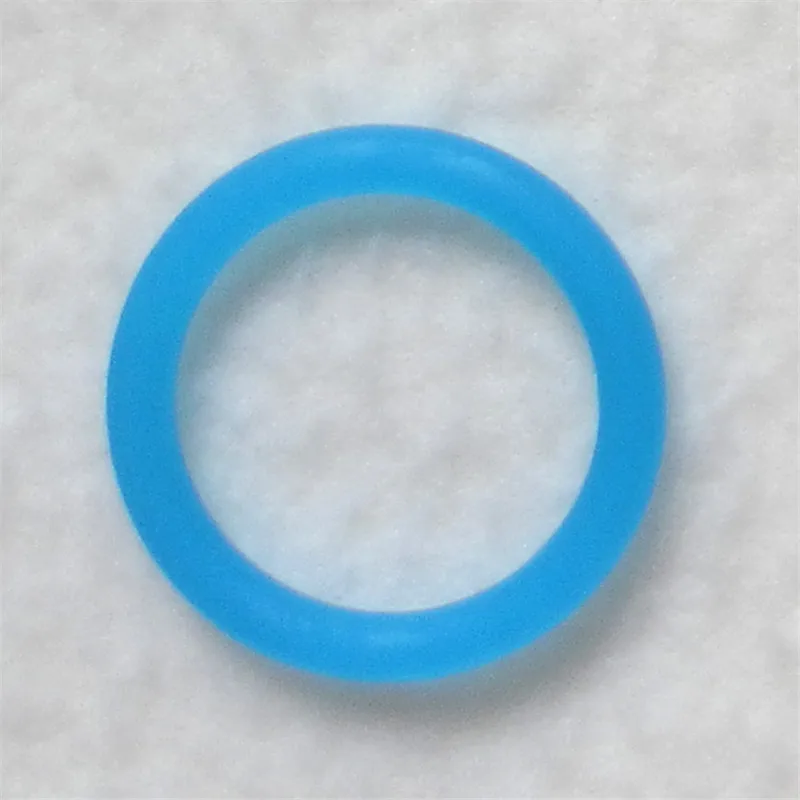 Blue Chenkai 100 шт без БФА, силиконовый детский соска крепление мам O кольца для NUK пустышка зажим держатель цепочка ручная работа игрушки аксессуары - Цвет: Blue