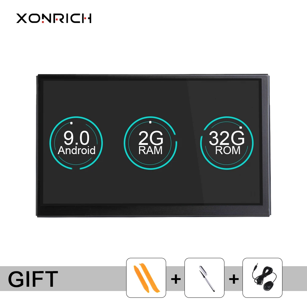 Xonrich Авторадио Android 9,0 автомобильный dvd-плеер для Land Rover freelander 2 2007 2008 2009 2010 2011 2012 gps Quad CoreDAB DVR Wifi