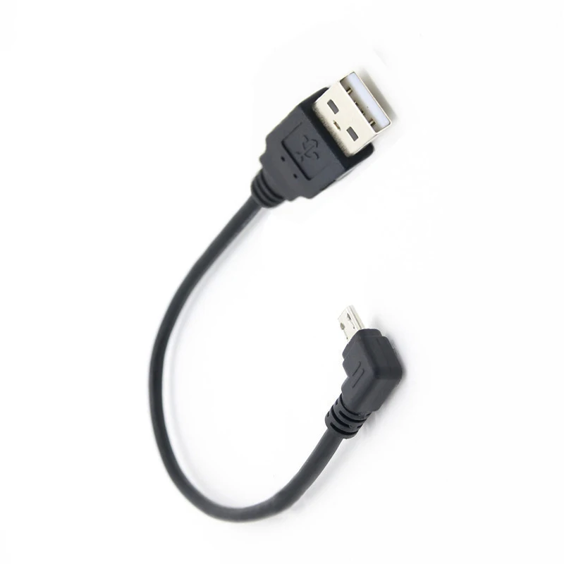 Новинка хит продаж 0 25-1 5 M USB 2 AM-Micro правый изгиб для зарядки телефона Pin Кабели