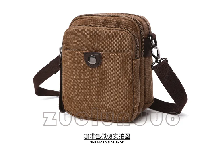 Холст Crossbody сумка Для Мужчин Армия Винтаж Курьерские сумки Сумка Повседневное дорожные сумки 5017-29