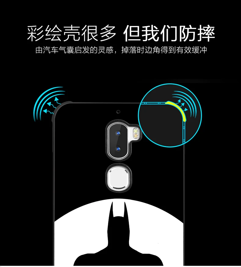For LeEco Cool 1 Case Fashion 3D Soft Silicone Painting Cartoon Frosted Protective back cover cases for LETV Le cool1 |