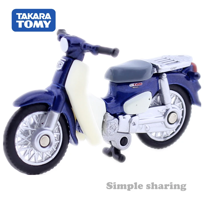 Takara Tomy Tomica № 87 Honda Super Cub форма для мотоцикла масштаб 1:33 Отлитый металлический