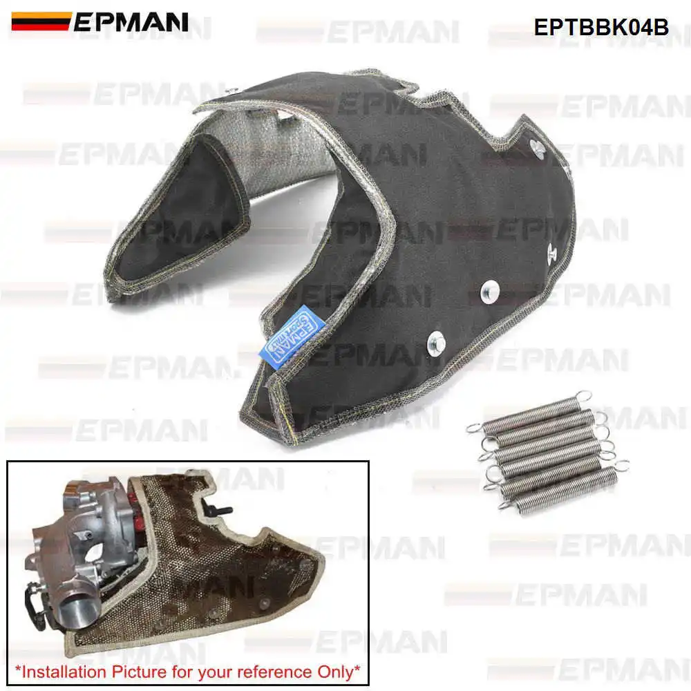 EPMAN Racing K04 выхлопное турбо одеяло теплозащитный чехол высокая производительность
