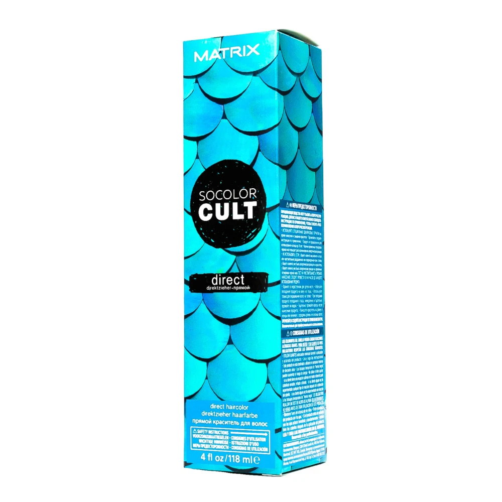 Краситель MATRIX КУЛЬТ ДИРЕКТ БИРЮЗОВ. РУСАЛКА | Красота и здоровье