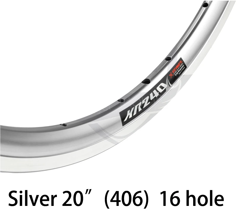 Оранжевый KINLIN XR240 18/20 дюйма диски 355/406/451 велосипед тормоза V оправа 16/20/24 Отверстия - Цвет: Оранжевый