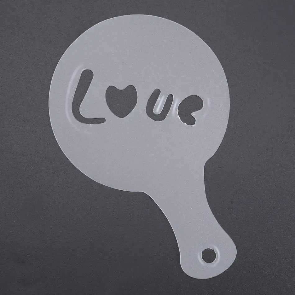 16 шт. трафареты для кофе молока торта капкейков|tool tool|tool padtool template |