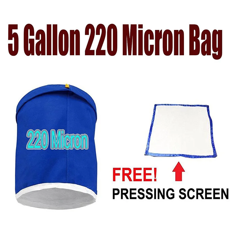 Essense травяной экстрактор набор 5 галлонов Пузырьковые мешки фильтр холст с