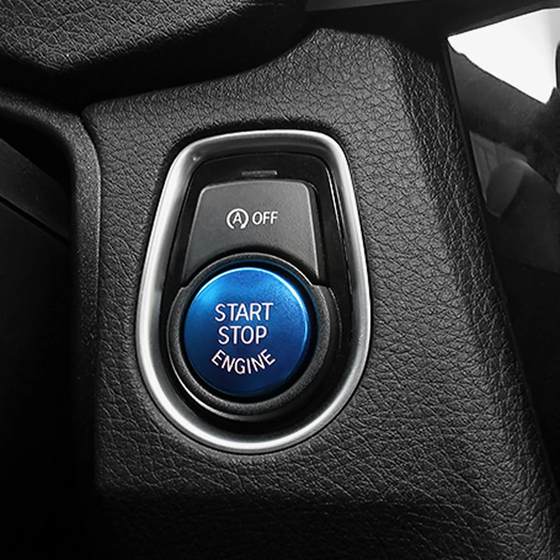 Стайлинг автомобиля старт стоп зажигание крышки ручек для BMW F30 G30 F10 E90 E60 X5 E70 F15 E F G